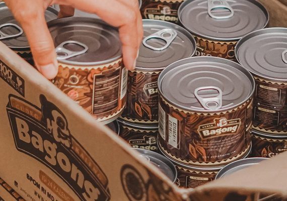 oleh-oleh khas indonesia gudeg kaleng bagong